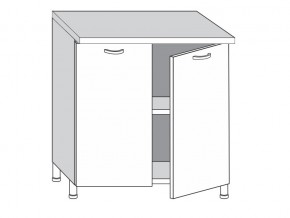2.80.2 Шкаф-стол на 800мм с 2-мя дверцами в Лангепасе - langepas.magazinmebel.ru | фото