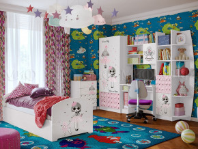 Детская комната Юниор-2 Мальвина в Лангепасе - langepas.magazinmebel.ru | фото
