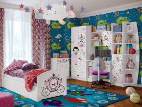 Детская комната Юниор-2 Принцесса в Лангепасе - langepas.magazinmebel.ru | фото