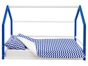 Детская кровать-домик Монтессори Svogen сине-белый в Лангепасе - langepas.magazinmebel.ru | фото - изображение 7