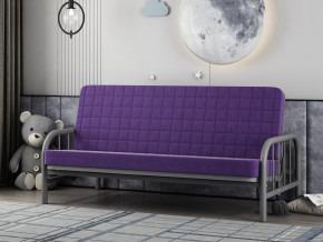 Диван-кровать Мадлен 4 Серый-Фиолетовый в Лангепасе - langepas.magazinmebel.ru | фото