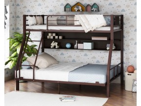 Двухъярусная кровать Гранада-1П 140 коричневый в Лангепасе - langepas.magazinmebel.ru | фото