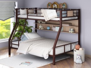 Двухъярусная кровать Гранада-1П коричневый в Лангепасе - langepas.magazinmebel.ru | фото - изображение 1