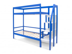 Двухъярусная кровать Svogen с ящиками синий в Лангепасе - langepas.magazinmebel.ru | фото - изображение 3