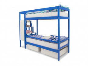 Двухъярусная кровать Svogen с ящиками синий в Лангепасе - langepas.magazinmebel.ru | фото - изображение 5