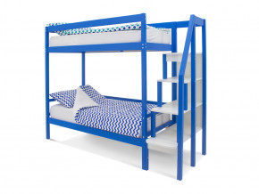 Двухъярусная кровать Svogen синий в Лангепасе - langepas.magazinmebel.ru | фото