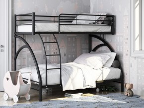 Двухъярусная кровать Виньола 2 Черная в Лангепасе - langepas.magazinmebel.ru | фото