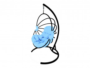 Кокон Веер без ротанга голубая подушка в Лангепасе - langepas.magazinmebel.ru | фото - изображение 1