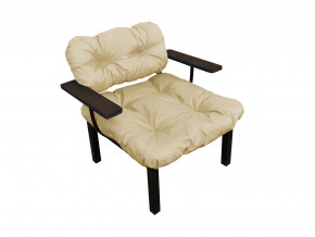 Кресло Дачное бежевая подушка в Лангепасе - langepas.magazinmebel.ru | фото - изображение 1
