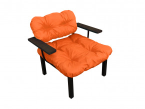 Кресло Дачное оранжевая подушка в Лангепасе - langepas.magazinmebel.ru | фото