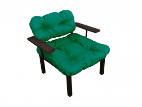 Кресло Дачное зелёная подушка в Лангепасе - langepas.magazinmebel.ru | фото - изображение 1