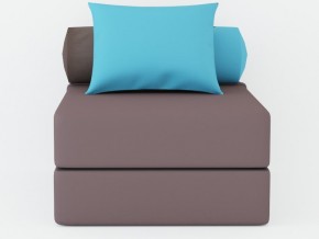 Кресло-кровать Коста Dimrose azure chocolate в Лангепасе - langepas.magazinmebel.ru | фото - изображение 3