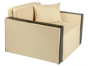 Кресло-кровать Милена с подлокотниками рогожка cream в Лангепасе - langepas.magazinmebel.ru | фото