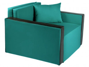 Кресло-кровать Милена с подлокотниками рогожка emerald в Лангепасе - langepas.magazinmebel.ru | фото