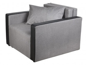 Кресло-кровать Милена с подлокотниками велюр серый в Лангепасе - langepas.magazinmebel.ru | фото