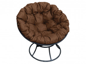 Кресло Папасан без ротанга коричневая подушка в Лангепасе - langepas.magazinmebel.ru | фото - изображение 1
