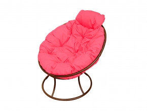 Кресло Папасан мини без ротанга розовая подушка в Лангепасе - langepas.magazinmebel.ru | фото