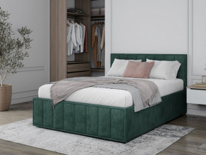 Кровать 1400 Лана зеленый велюр в Лангепасе - langepas.magazinmebel.ru | фото