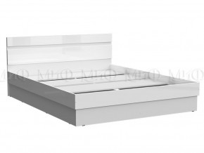 Кровать 1600 Челси Белый глянец в Лангепасе - langepas.magazinmebel.ru | фото - изображение 1