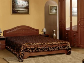Кровать 1800 Ивушка 5 темная в Лангепасе - langepas.magazinmebel.ru | фото