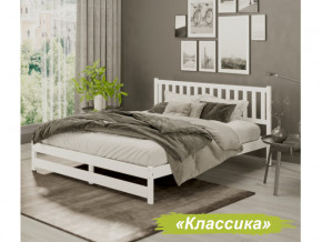 Кровать 2-х спальная Аист-8 Классика белый 1200х2000 мм в Лангепасе - langepas.magazinmebel.ru | фото