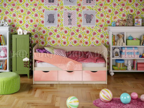 Кровать Бабочки 1600 Розовый металлик в Лангепасе - langepas.magazinmebel.ru | фото
