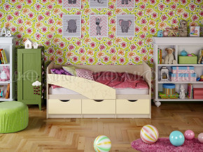 Кровать Бабочки 1800 Ваниль в Лангепасе - langepas.magazinmebel.ru | фото
