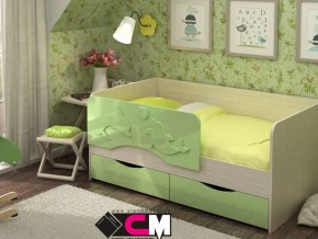 Кровать детская Алиса КР 812 зеленая 1600 в Лангепасе - langepas.magazinmebel.ru | фото