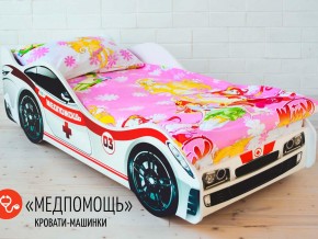 Кровать детская машина Медпомощь в Лангепасе - langepas.magazinmebel.ru | фото - изображение 1
