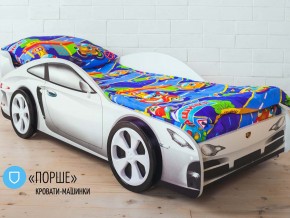 Кровать детская машинка Порше в Лангепасе - langepas.magazinmebel.ru | фото - изображение 2