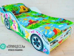 Кровать детская машинка Принцесса в Лангепасе - langepas.magazinmebel.ru | фото