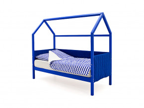 Кровать-домик мягкий Svogen синий в Лангепасе - langepas.magazinmebel.ru | фото