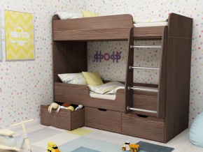 Кровать двухъярусная Малыш двойняшка бодега в Лангепасе - langepas.magazinmebel.ru | фото