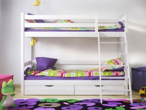 Кровать двухъярусная Сонечка с ящиками и лестницей в Лангепасе - langepas.magazinmebel.ru | фото - изображение 2