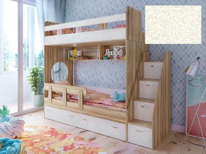Кровать двухъярусная Юниор 1 с фасадом для рисования феритейл в Лангепасе - langepas.magazinmebel.ru | фото