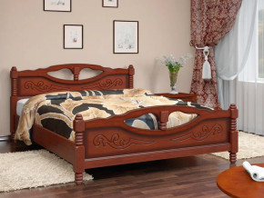 Кровать Елена-4 1200 Орех в Лангепасе - langepas.magazinmebel.ru | фото - изображение 1