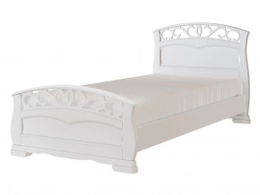 Кровать Грация-1 900 Белый античный в Лангепасе - langepas.magazinmebel.ru | фото