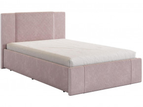 Кровать Хлоя 1200 велюр нежно-розовый в Лангепасе - langepas.magazinmebel.ru | фото