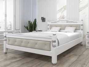 Кровать Карина-11 1400 Белый жемчуг в Лангепасе - langepas.magazinmebel.ru | фото