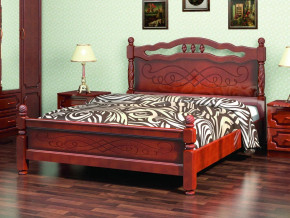 Кровать Карина-15 1600 Орех в Лангепасе - langepas.magazinmebel.ru | фото