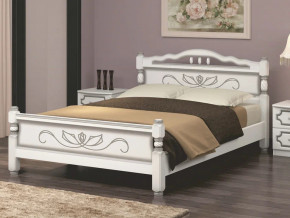 Кровать Карина-5 900 Белый жемчуг в Лангепасе - langepas.magazinmebel.ru | фото - изображение 1