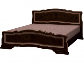 Кровать Карина-6 1600 Орех темный в Лангепасе - langepas.magazinmebel.ru | фото - изображение 2