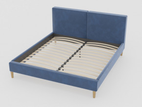 Кровать Линси 1200 синий в Лангепасе - langepas.magazinmebel.ru | фото