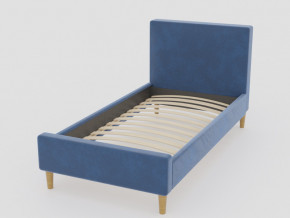 Кровать Линси 900 синий в Лангепасе - langepas.magazinmebel.ru | фото