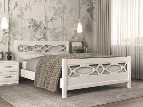 Кровать Лоренса 1600 Белый античный в Лангепасе - langepas.magazinmebel.ru | фото - изображение 1