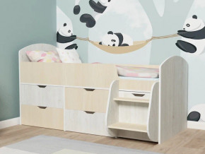 Кровать Малыш-7 Винтербер-Дуб в Лангепасе - langepas.magazinmebel.ru | фото