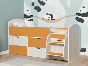 Кровать Малыш-7 Винтербер-Оранжевый в Лангепасе - langepas.magazinmebel.ru | фото