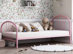 Кровать металлическая Эвора Розовый в Лангепасе - langepas.magazinmebel.ru | фото - изображение 1