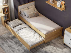Кровать одинарная Милан выкатная с настилом в Лангепасе - langepas.magazinmebel.ru | фото - изображение 1