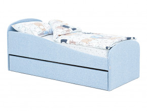 Кровать с ящиком Letmo небесный (рогожка) в Лангепасе - langepas.magazinmebel.ru | фото - изображение 11